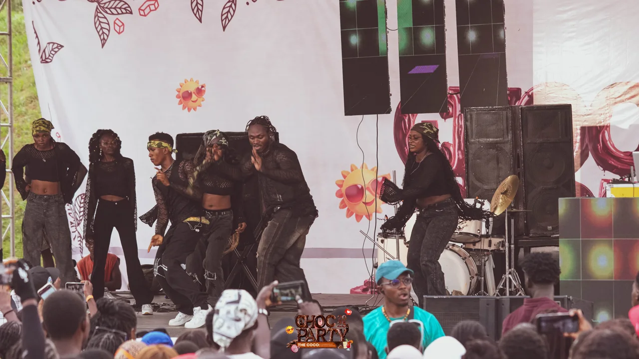 A performance at ChocParty 2025