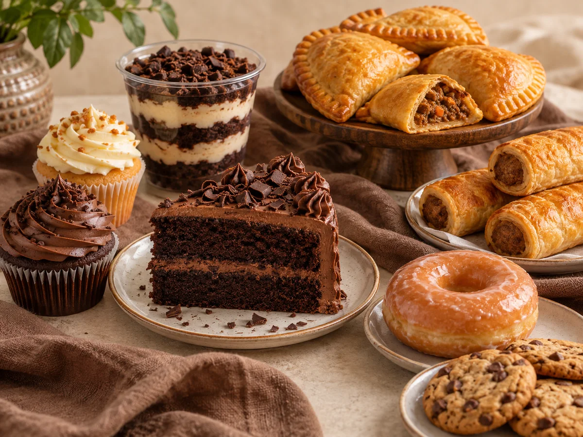 Representative category illustration: Pastries, Cakes, Cupcakes & Cookies