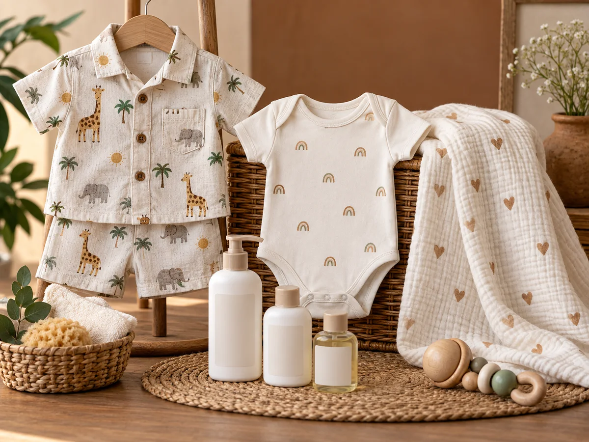 Representative category illustration: Children’s Clothing & Baby Products