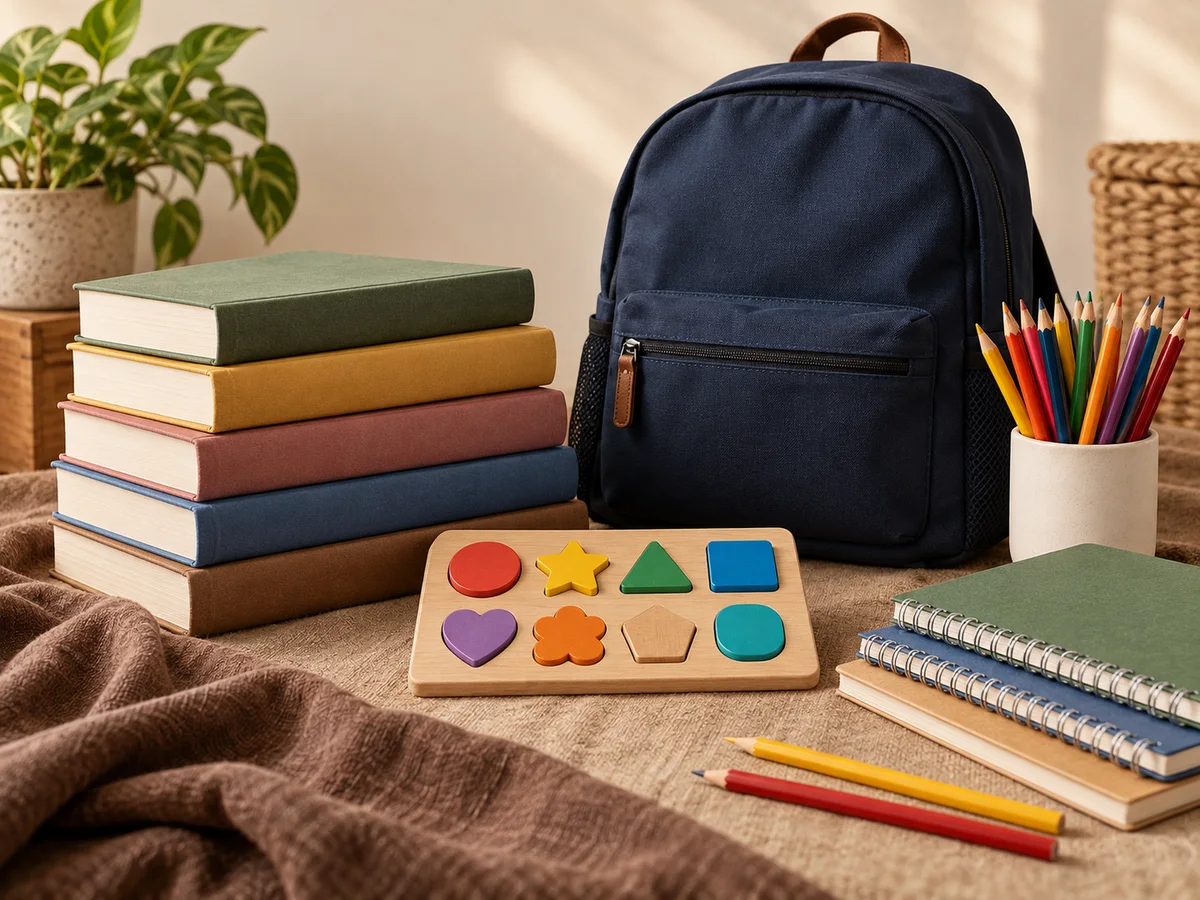 Representative category illustration: Books, Children’s Educational Products, Stationery & School Supplies