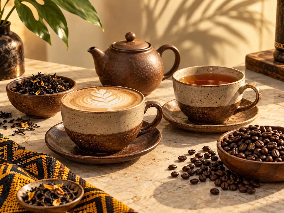 Representative category image: Coffee, tea and related hot drinks