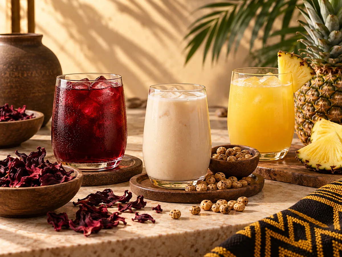 Representative category image: Zobo and natural fruit drinks; excludes smoothies