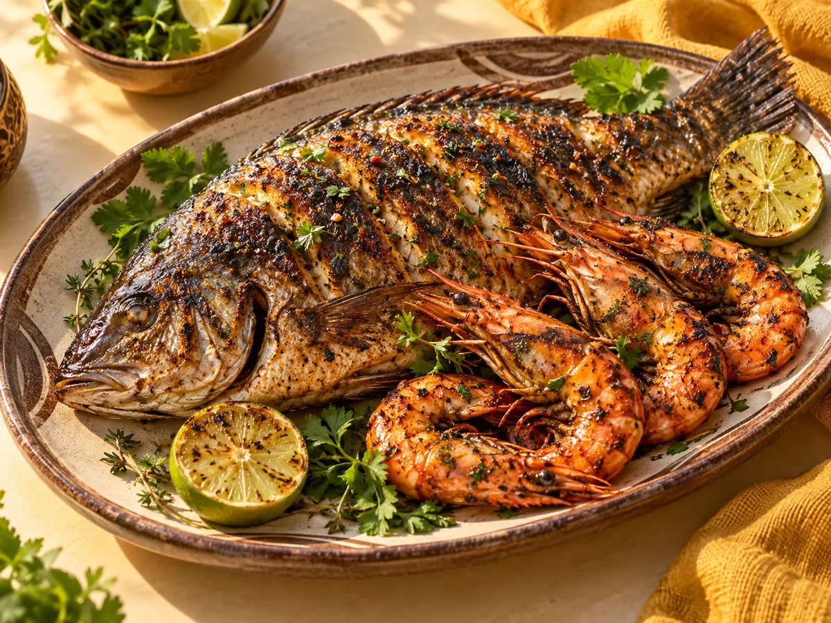 Representative category image: Fish, prawns and seafood-led meals